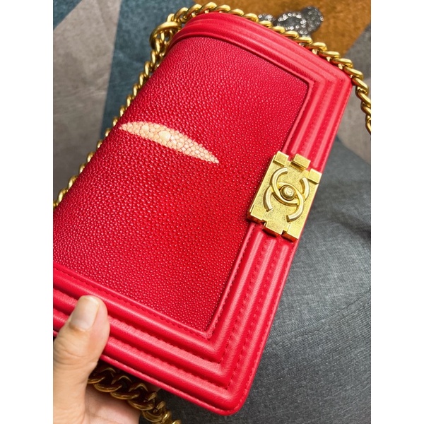 Túi xách cn boyy da đuối gù si tuyển