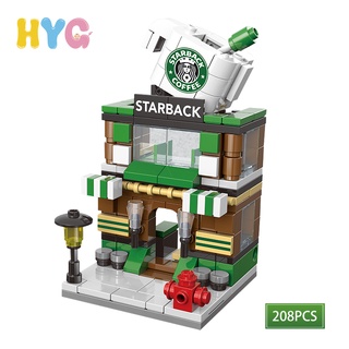 Set 208 mảnh đồ chơi xếp hình HYG Toys làm từ nhựa dành cho trẻ em DIY