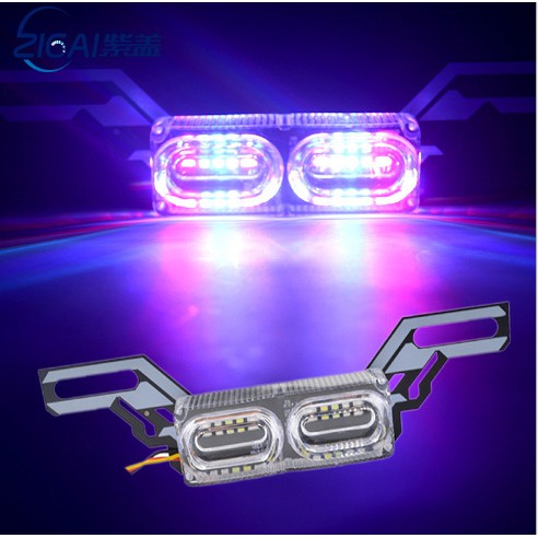 ĐÈN LED POLICE -GẮN ĐUÔI BIỂN SỐ XE ( đèn soi biển)