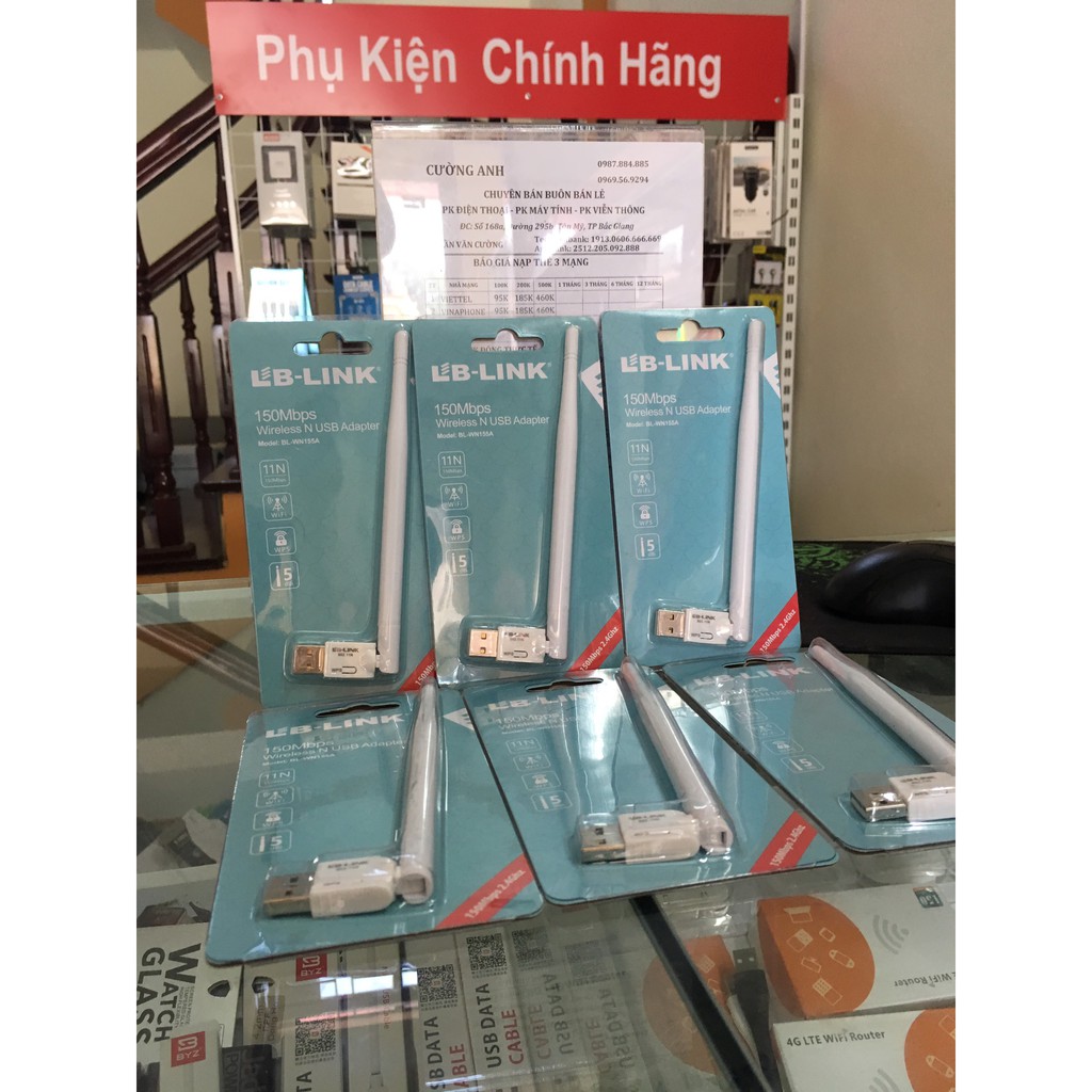 LB - LINK USB Wifi có dâu tốc độ 150Mbps ( Giá rẻ ) | BigBuy360 - bigbuy360.vn
