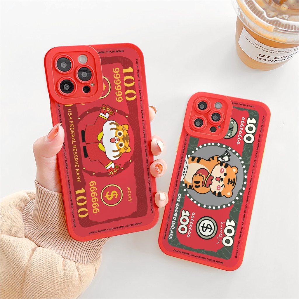 Ốp lưng iphone Ti.ger money cạnh vuông 6/6plus/6s/6splus/7/7plus/8/8plus/x/xr/xs/11/12/13/pro/max/plus/promax | BigBuy360 - bigbuy360.vn