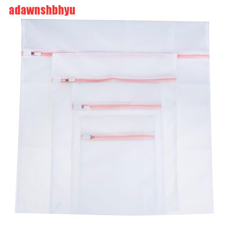 Túi lưới giặt đồ lót vớ có khóa kéo sử dụng trong máy giặt