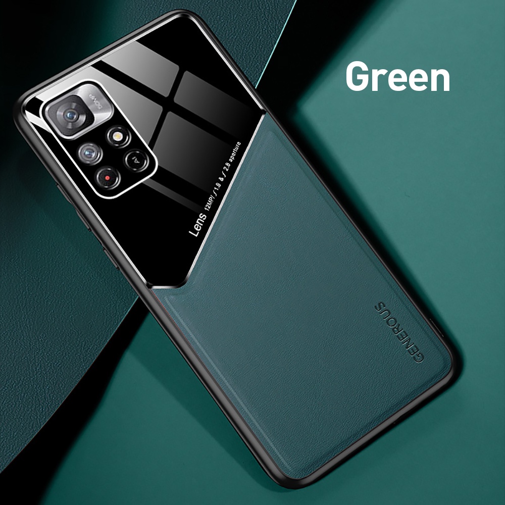 Ốp Điện Thoại Da Cứng Từ Tính Cho Xiaomi Poco X4 Pro 5G M4 X3 GT 5G X3 NFC Pro