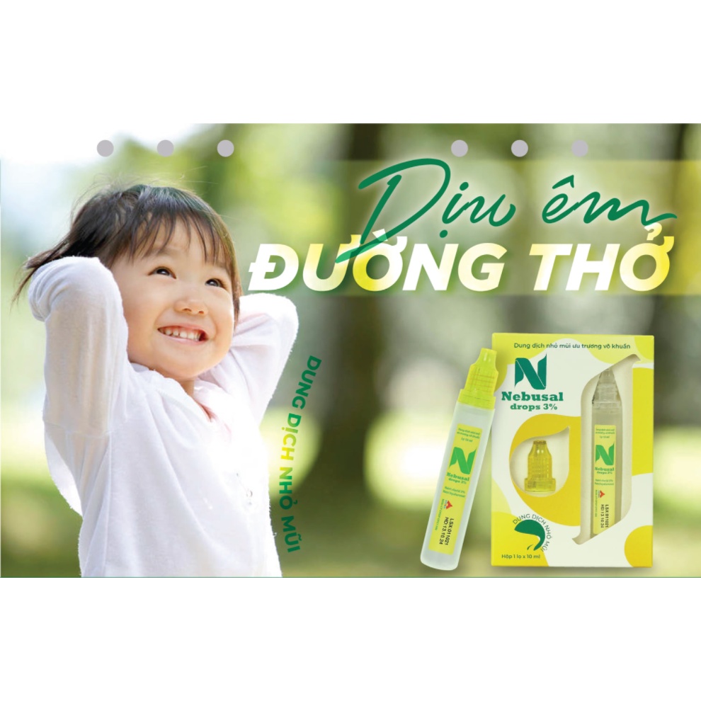 Dung dịch nhỏ mũi nebusal drop 3% cpc1hn công thức vàng cho trẻ nghẹt mũi - ảnh sản phẩm 2