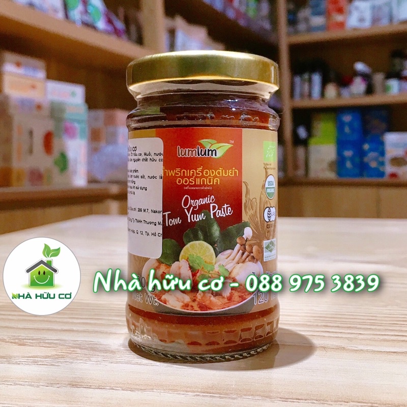 Sốt Tom Yum hữu cơ Lumlum 120g - Organic Tom Yum Sauces - Hsd: 3/10/2023 - Nhà Hữu Cơ