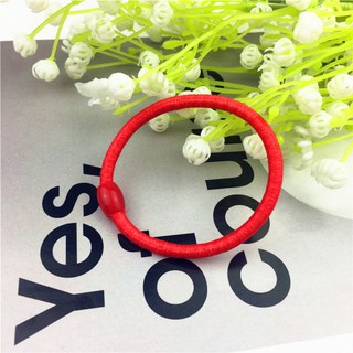 Bịch 25 dây cột tóc đính hạt thun đàn hồi - Develope