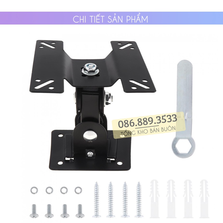 #F03 / Giá Treo Màn Hình Máy Tính ErgoTek F03 Xoay 360 Độ 17 - 27 Inch  - Giá Treo Điều Chỉnh Gật Gù