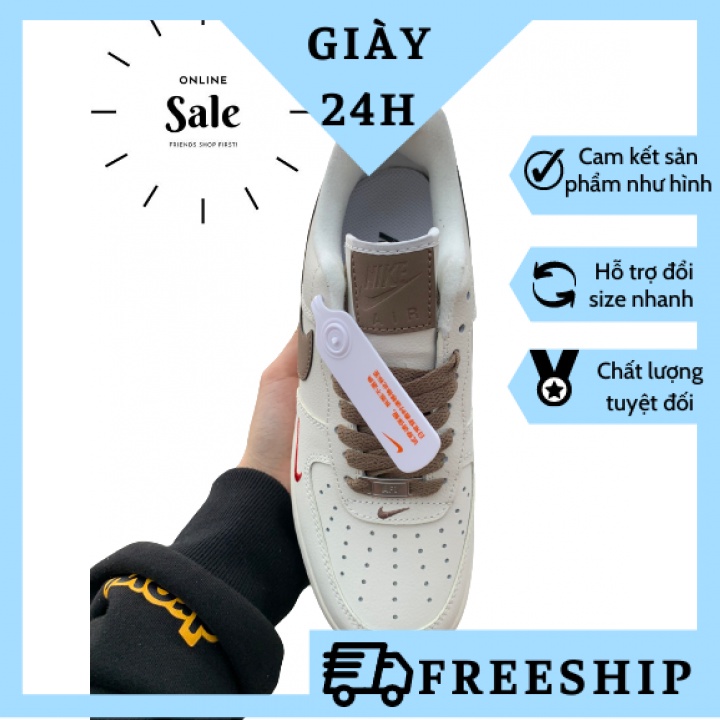 Giày AF1 Vạch nâu mới 1.1
