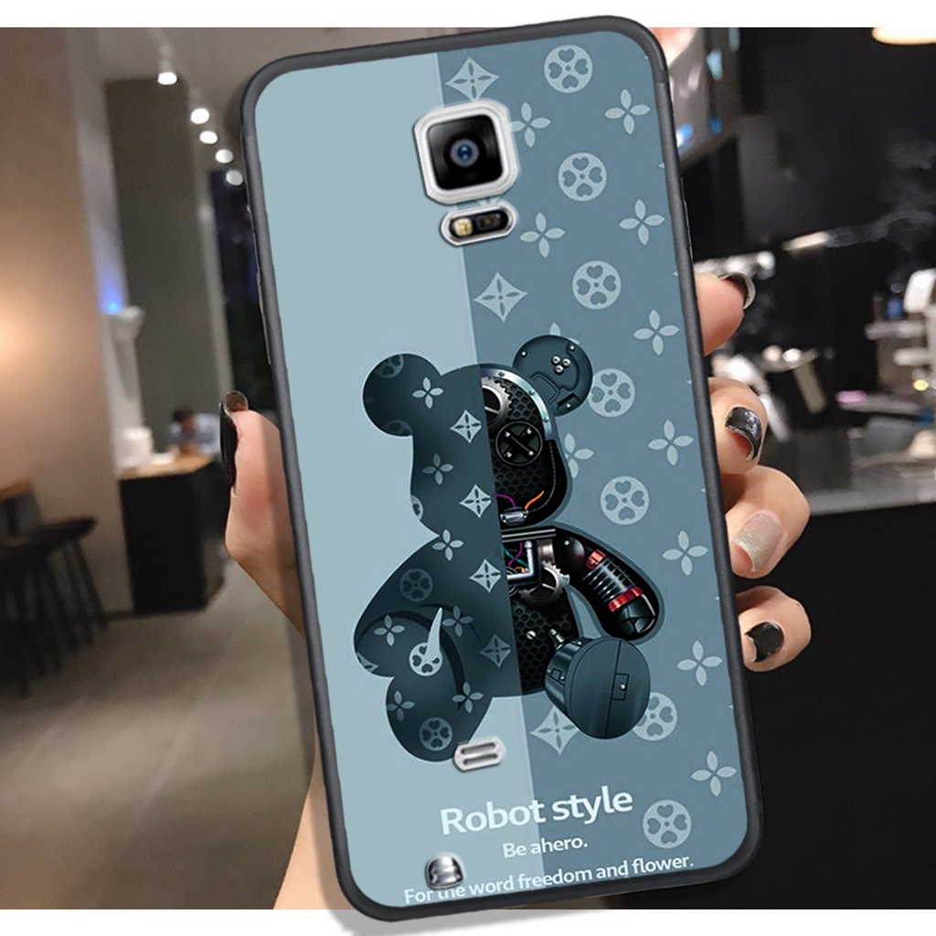 [HOT]ỐP SAMSUNG NOTE 3 - NOTE 4 - NOTE 5 - NOTE 7 - NOTE FE - A8 STAR  , In Hình Gấu Robot họa tiết L-V màu sắc cực đẹp.