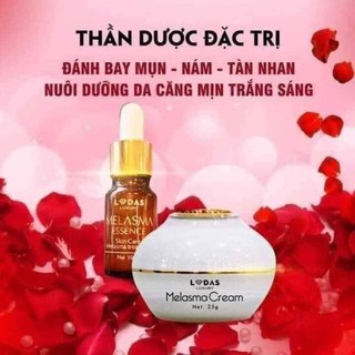 combo cao nám hồng hoa+ serum nám