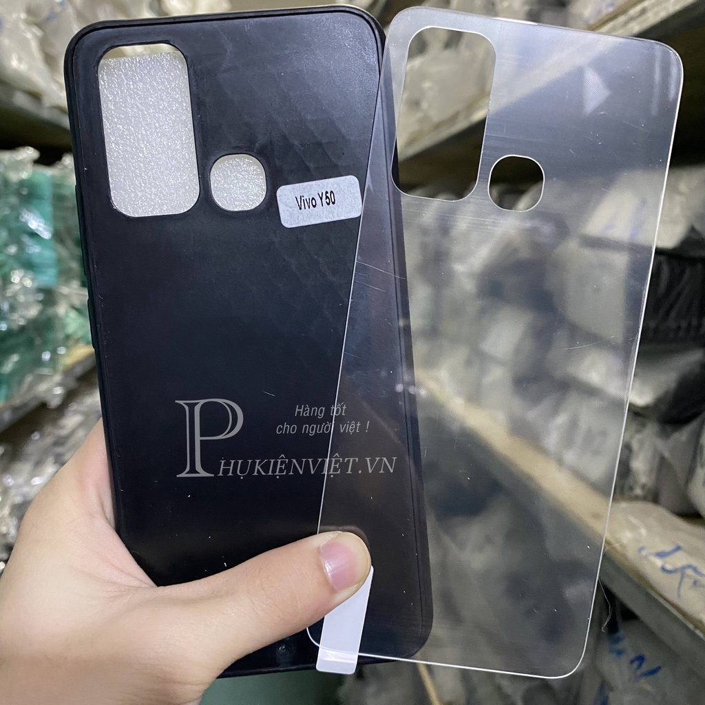 Phôi ốp lưng Kính cho Vivo V17 Pro/V17/V19/V20/Y11/Y12/Y19/Y20/Y50/V20 SE/V21/V23 E -In chuyển nhiệt hoặc in UV