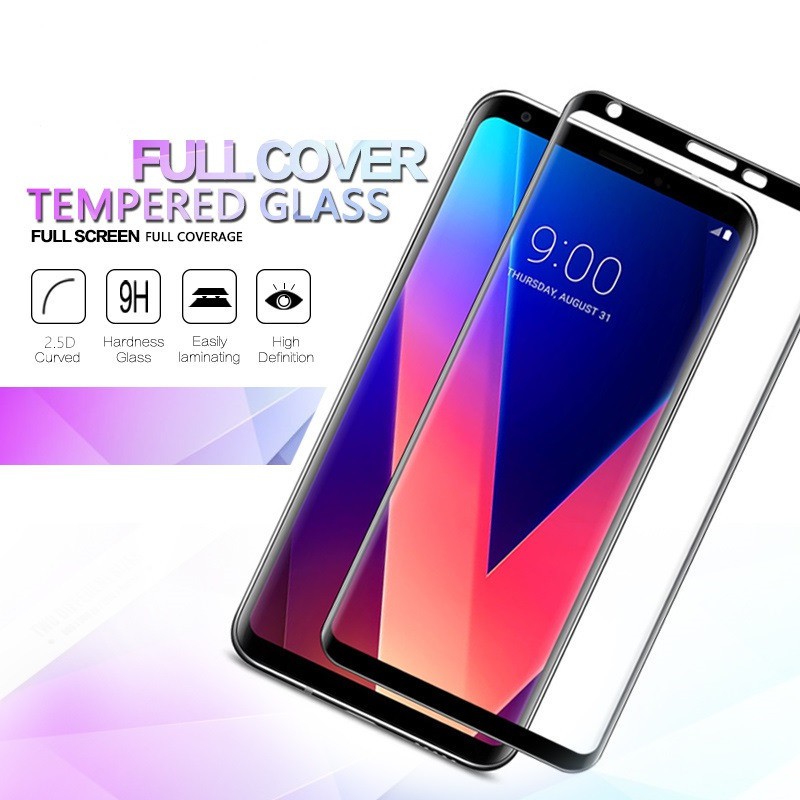 Kính cường lực bảo vệ màn hình cho LG k50 Q60 V50 V40 V20 V30 G7 G8 + G7+ Plus kèm phụ kiện