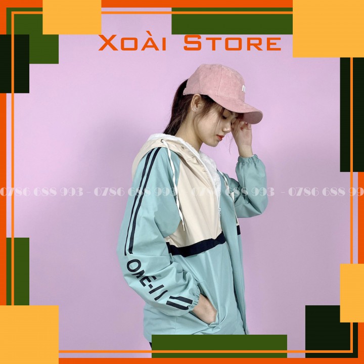 Áo khoác nữ cá tính cao cấp,chất gió tráng bạc chống mưa mùa đông đẹp XoaiXoaiStore | BigBuy360 - bigbuy360.vn