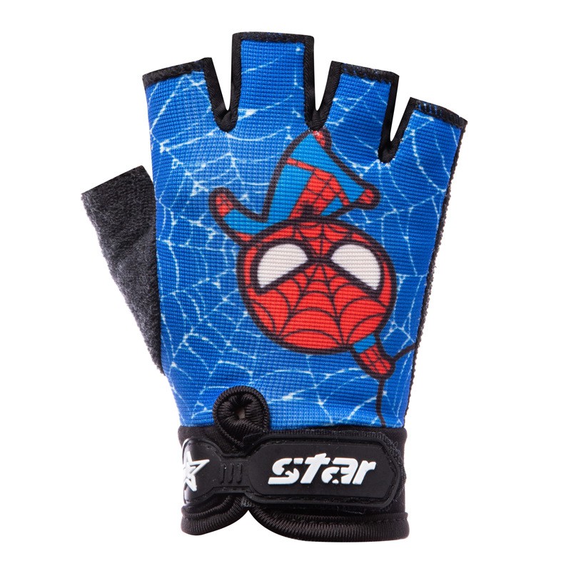 GĂNG TAY HỞ NGÓN SPIDER MAN CHO BÉ