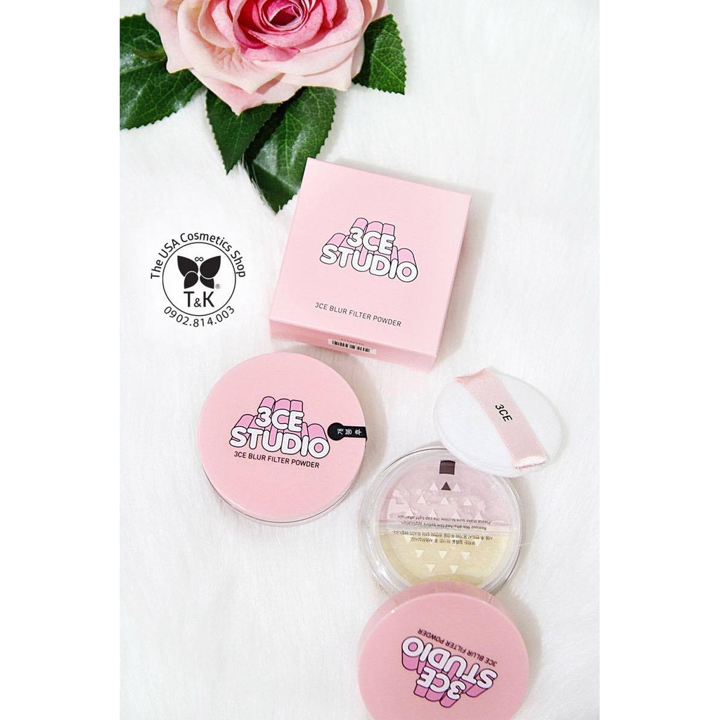 PHẤN PHỦ 3CE STUDIO BLUR FILTER POWDER