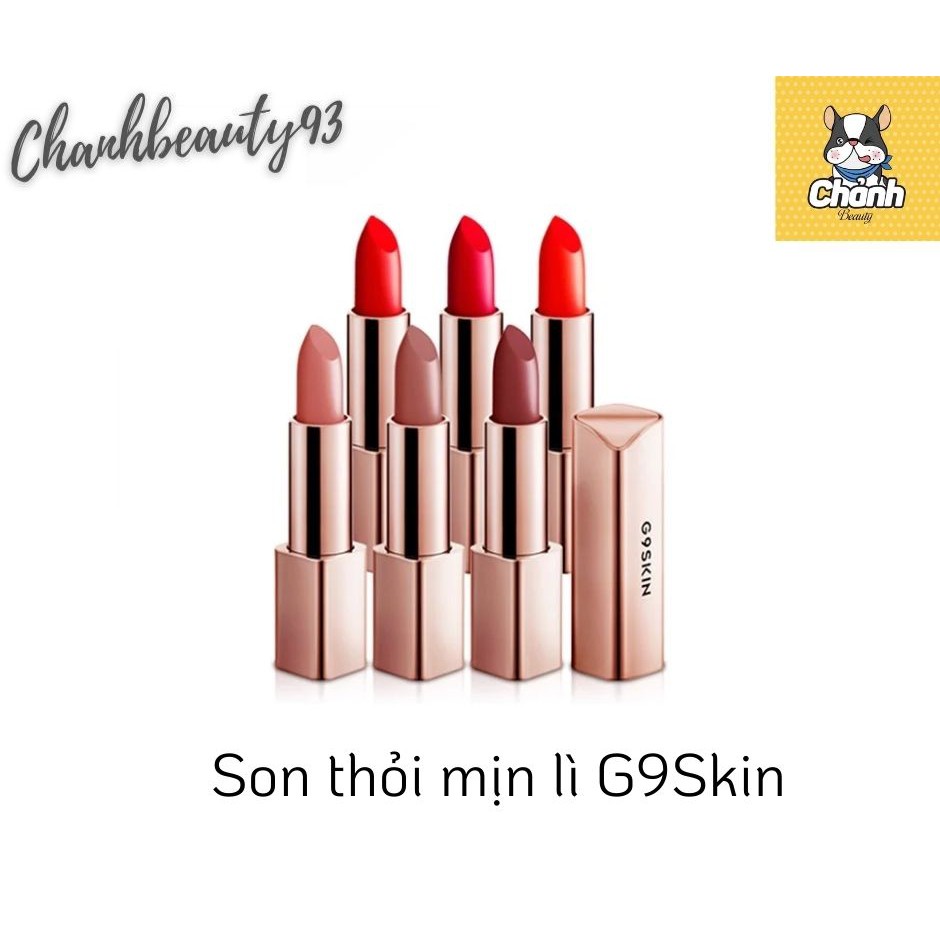 Son Thỏi Lì Mịn G9Skin First V-Fit Lipstick 3.5g