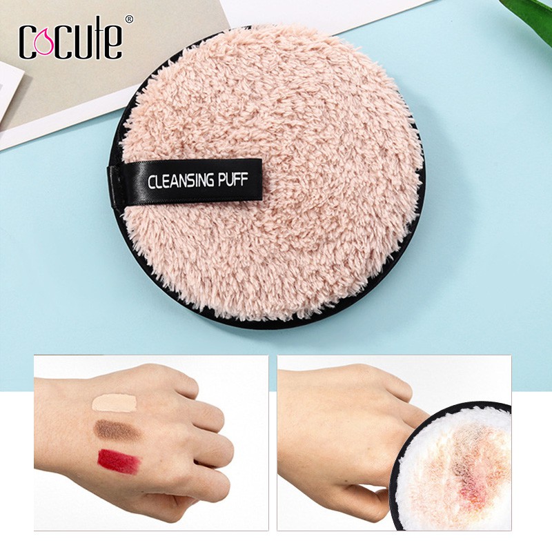 Miếng Bọt Biển COCUTE Dùng Tẩy Trang Chuyên Nghiệp
