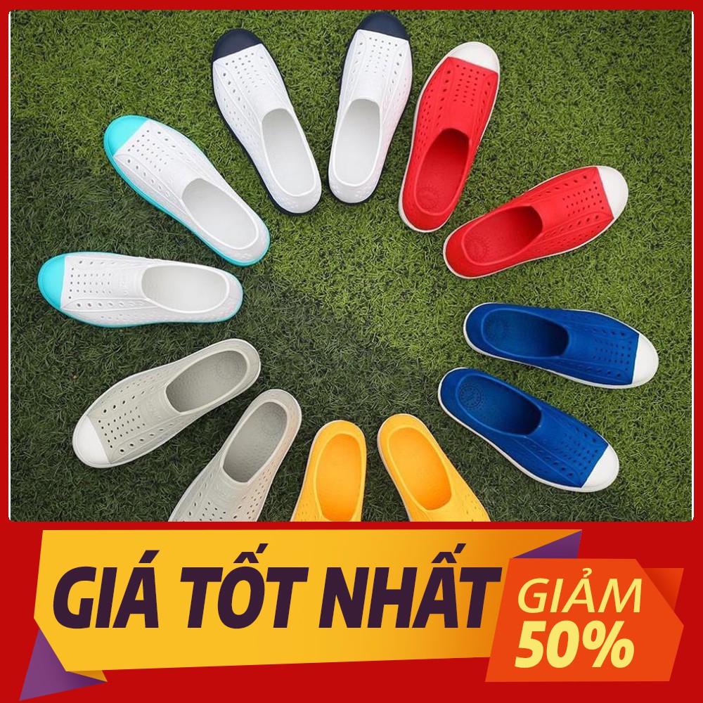 Giày Lỗ Urban Êm, Bền, Đẹp - Đi Mưa Thoải Mái, Không Thấm Nước, Thanh Lý Giá Gốc Cho Cả Nam Và Nữ