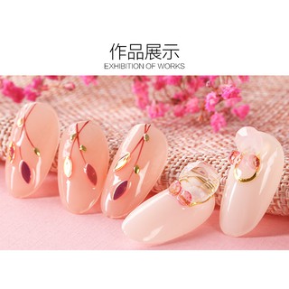 Set Hạt Gạo 12 Màu Trang Trí Móng