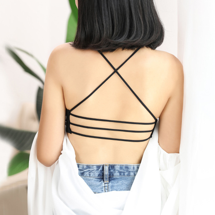40~100Kg Tuote Women's Bra Beauty Back Straps Gathered Cross Back Lingerie Sexy Plus Size Tube Top Anti-Glare Underwear | BigBuy360 - bigbuy360.vn