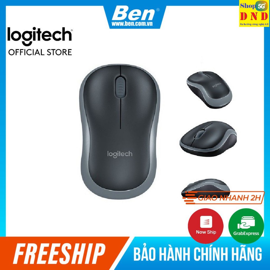 Chuột không dây Logitech B175 (Chính hãng) tiết kiệm pin và chạy nhanh