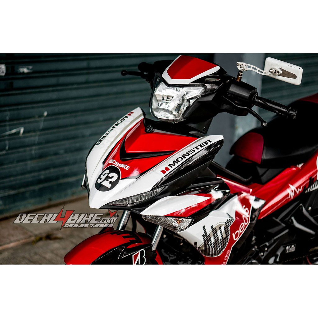 [D4B-Tem chuẩn xịn] Tem trùm xe Exciter 150 Beats