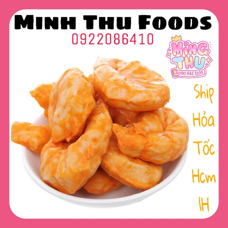 100g chả tôm định hình / tôm con surimi Kitkool Lacusina