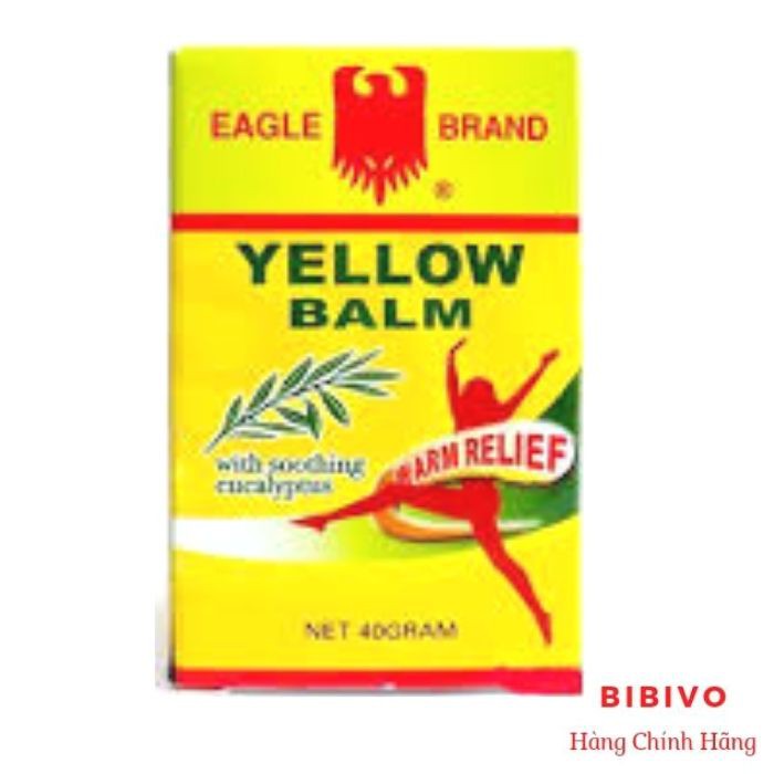 Dầu cù là Con Ó Yellow Balm - Eagle Brand - Singapore