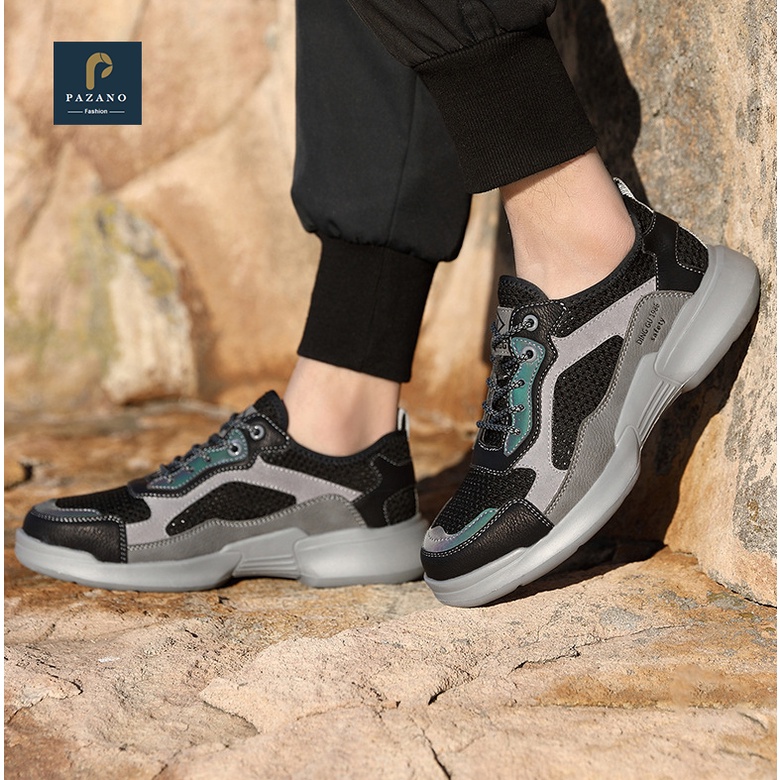 Giày Bảo Hộ Lao Động Kanto 638 Siêu Nhẹ, Mũi Thép, Đế Chống Đinh, Đế Đúc Nguyên Khối, Giày Bảo Hộ Nam [Có Video Thực Tế] | BigBuy360 - bigbuy360.vn