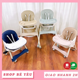 Ghế ăn dặm Freeship Ghế ăn dặm điều chỉnh độ cao 9BABY mẫu mới nhất