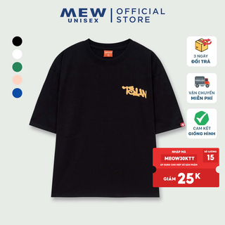 Áo thun unisex nam nữ - tsun the shirt you need - form rộng tay lỡ freesize
