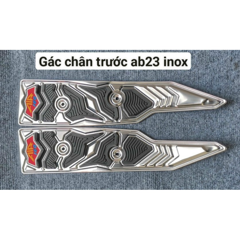 (Thảm viền INOX) Thảm lót sàn xe AIR BLADE 160 đời 2022, thảm lót chân xe AIR BLADE 2022