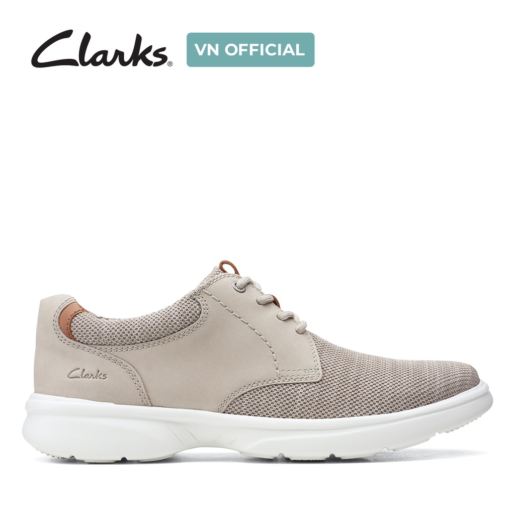 Giày Thể Thao nam CLARKS Bradley Lane màu Stone