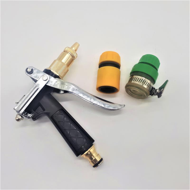 Bộ phụ kiện tưới cây, Rửa xe 3 món VPN-3014, Bộ vòi tưới cây đồng 5 trong 1