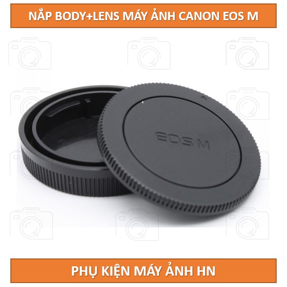 Bộ nắp đậy body và nắp đuôi lens Canon EOS M / EF M M2 M100 M3 M5 M6 M10