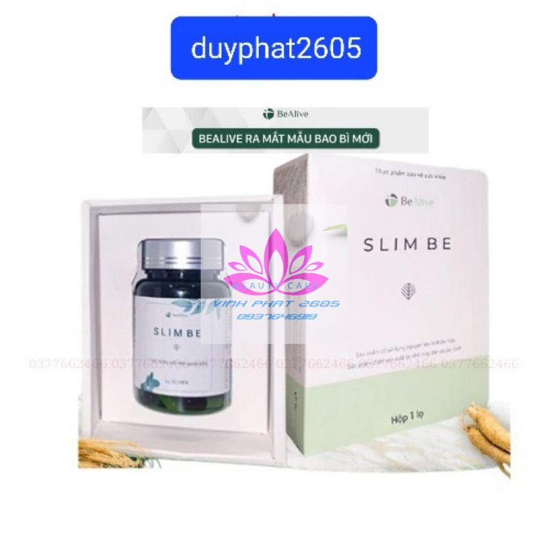 [Hộp 30 viên tem nguyên] Thảo MộC Slimbe Chính Hãng 1000%