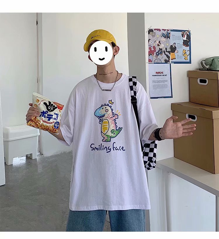 Áo Thun Tay Ngắn Thời Trang Dành Cho Nam Size M-8Xl