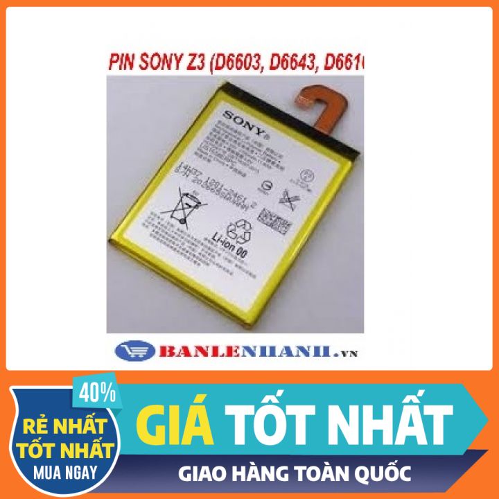 PIN SONY D6603