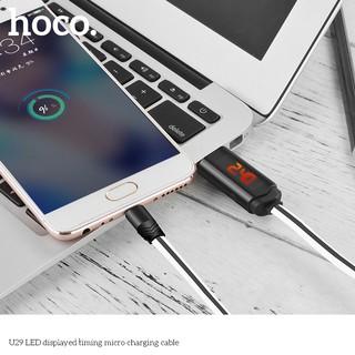 Cáp Lightning HOCO U29 LED