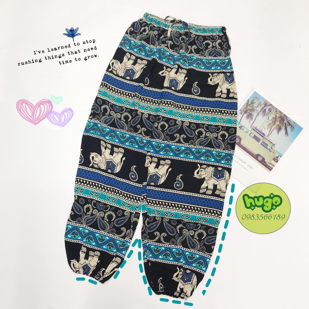 Quần Alibabaquần boom nam nữ phom to, họa tiết thổ cẩm nhiều màu từ 40 - 80kg | BigBuy360 - bigbuy360.vn