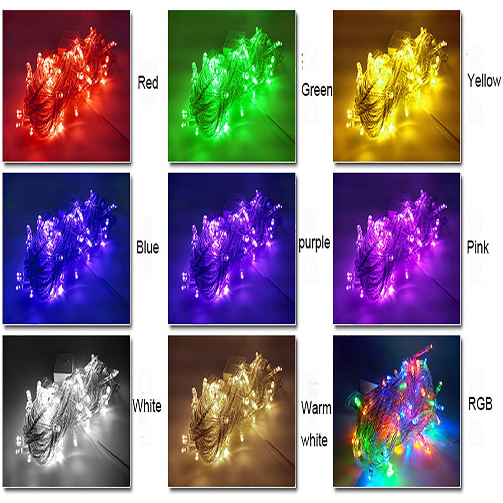 20M 200 Fairy LED String Light Outdoor Waterproof Chirstmas String Garland