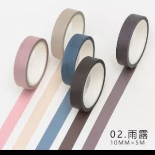 Washi tape set 2 cuộn - 10mm x 5m