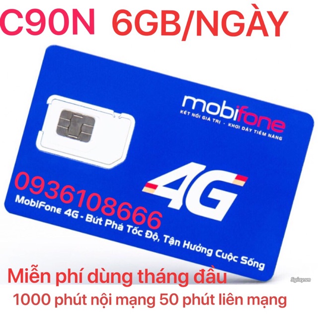 Sim C90N Mobifone