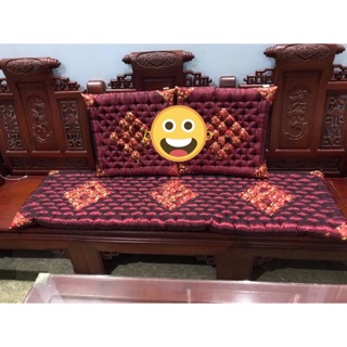 Bộ Đệm ghế 50 x 1m7 ( 2 vuông 1 dài)