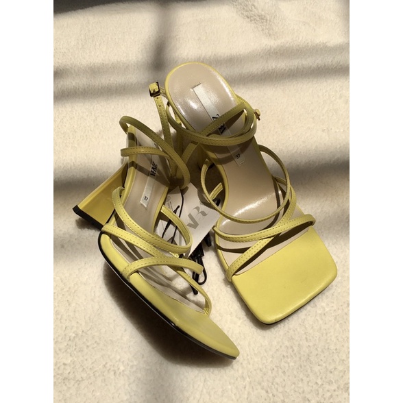 🍒HÀNG CÓ SẴN🍒 Giày sandal Zara chính hãng quai mảnh đan chéo