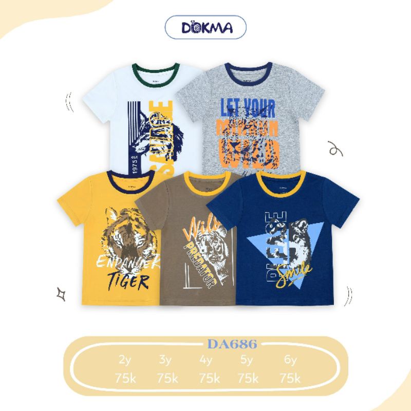 Áo phông Dokma chất mát lịm cho bé trai