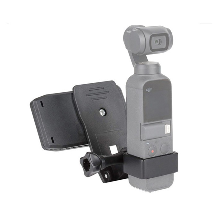 Mount gắn Osmo Pocket 1 lên kẹp balo và gậy