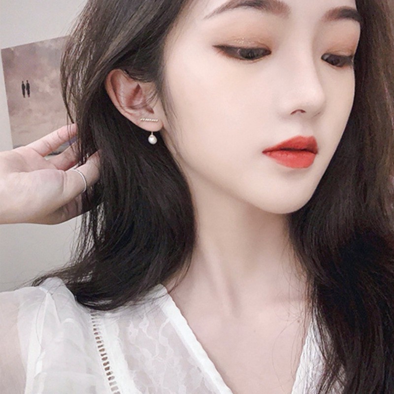 Hoa Tai Bạc S925 Đính Ngọc Trai Thời Trang Dành Cho Nữ A0020