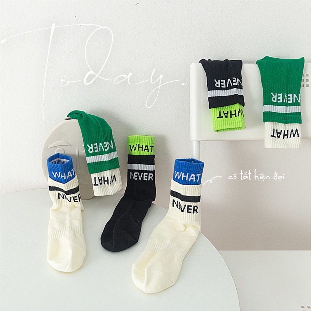 Tất Cổ Cao Nam Nữ Vớ Chân Dài Nhiều Màu Thể Thao Loại Dày Xịn Cao Cấp Phong Cách Trẻ Trung - Hot Store