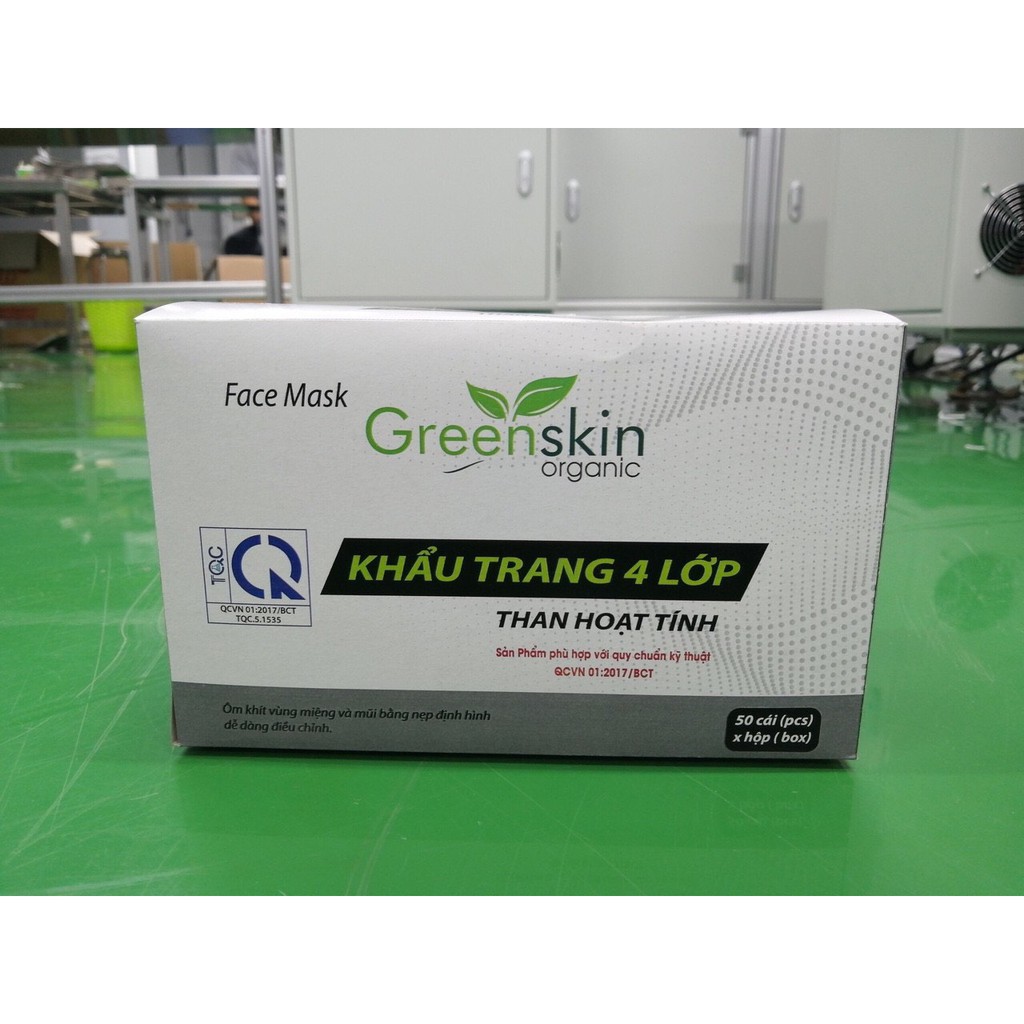 [GIÁ SIÊU SỐC] HỘP 50 KHẨU TRANG Y TẾ KHÁNG KHUẨN 4 LỚP
